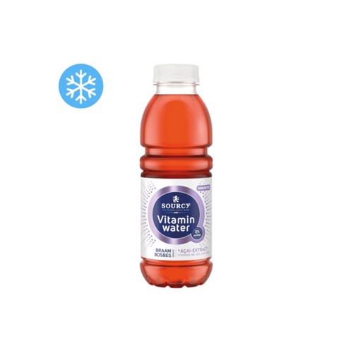 Sourcy vitaminwater braam 0% fles 500 ml