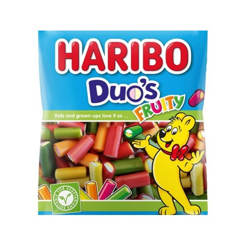 Haribo duo's fruity Zak 200 Gram