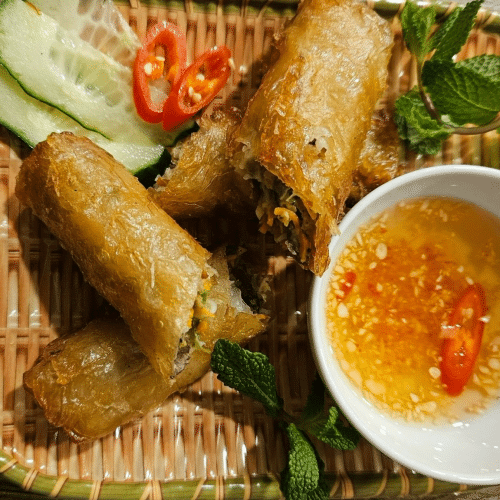 Chả nem (thịt heo, rau)