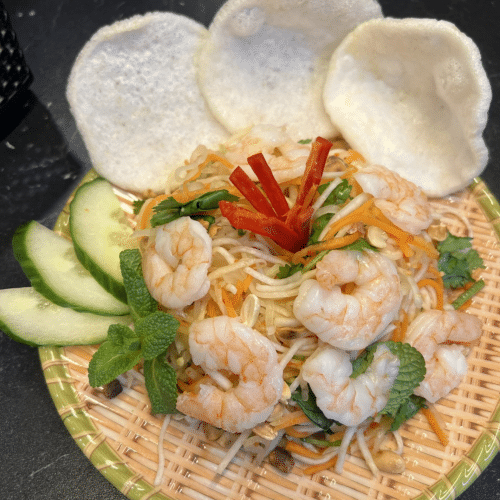 Nộm su hào tôm