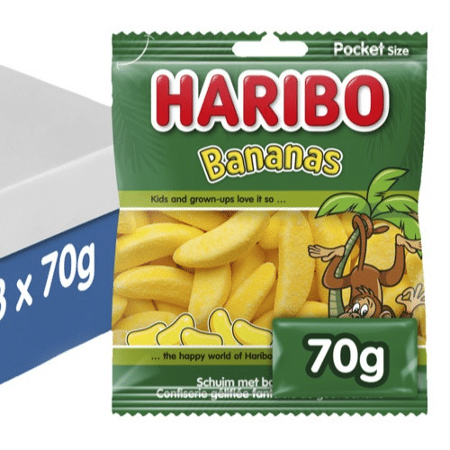 Haribo bananas