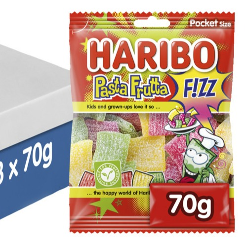 Haribo pasta frutta 70 gram