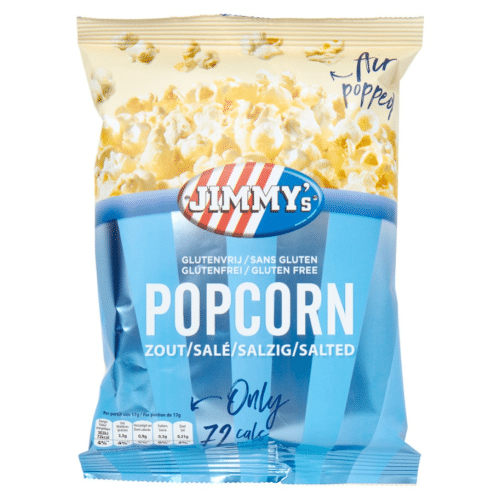 Jimmy's popcorn zout 27 gram