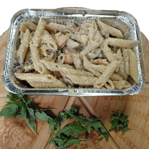 Pasta pollo fungi