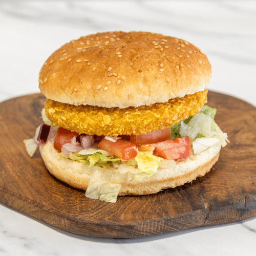 Royal crispy filetburger hot menu
