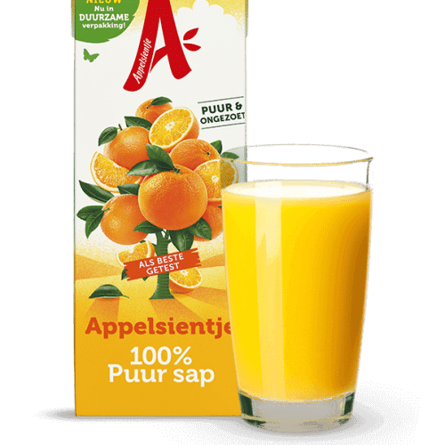 Appelsientje sinaasappelsap 1L