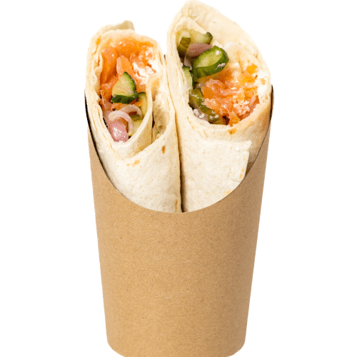 Wrap salmon with cream cheese 180 gram