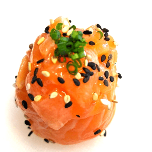 Salmon gunkan