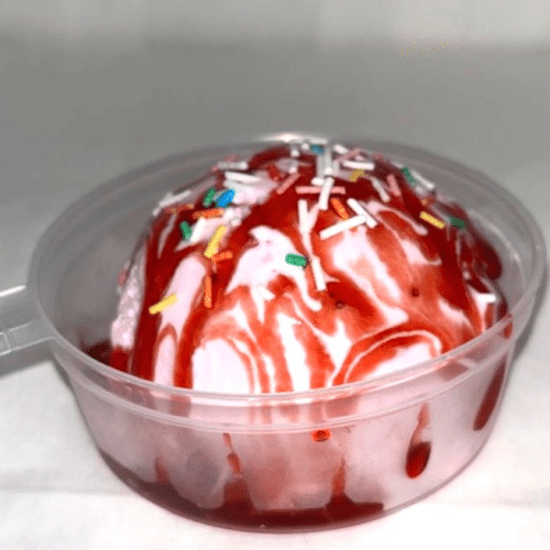 Strawberry ice cream