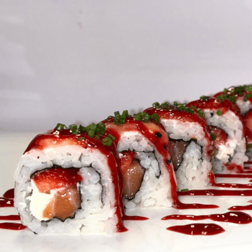 Strawberry roll