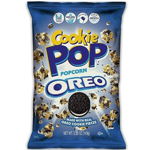 Cookie pop popcorn oreo