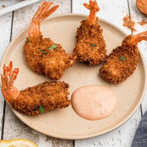 Butterfly fried shrimps 5 stuks