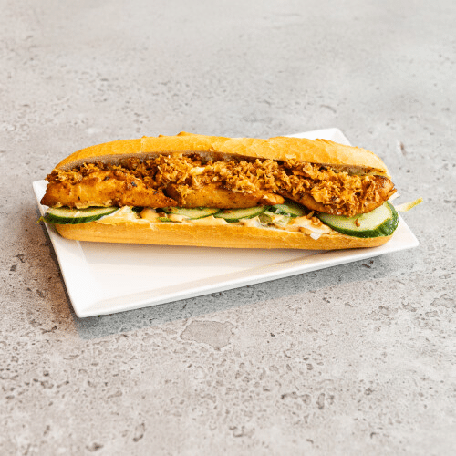 Stokbrood Korean spicy BBQ chicken