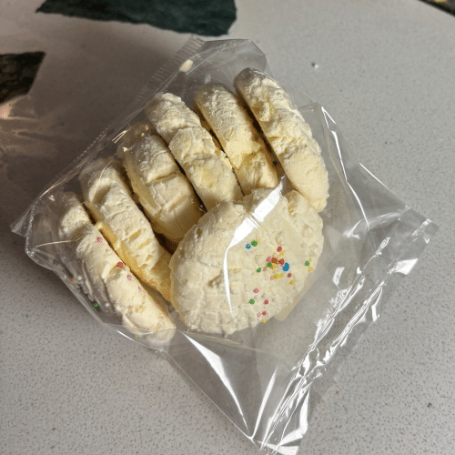 Maizenkoek van het huis