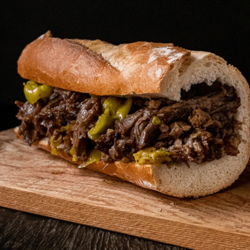 Broodje pulled beef