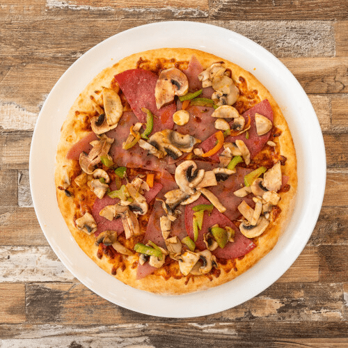 Pizza four tasty