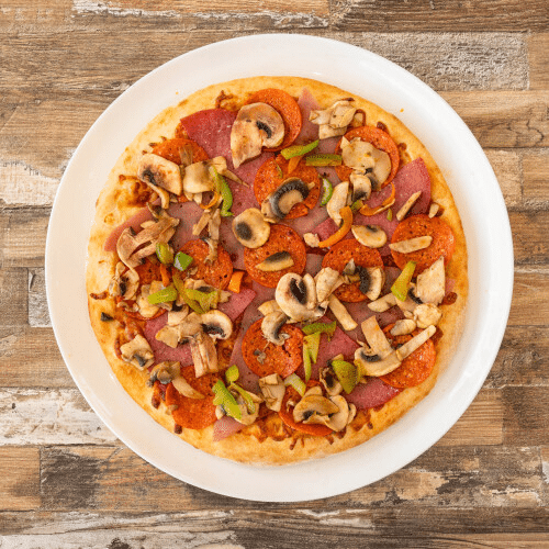 Pizza triple meat Deal