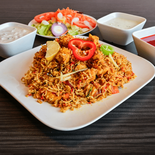 Chicken biryani