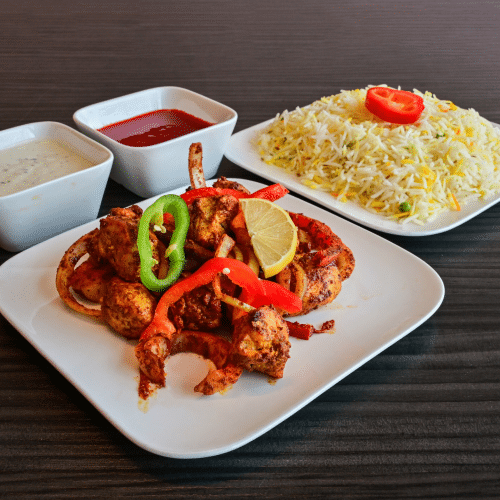 Kashmiri tandoori chicken tikka