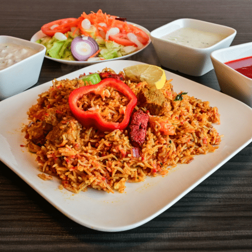 Lamb biryani