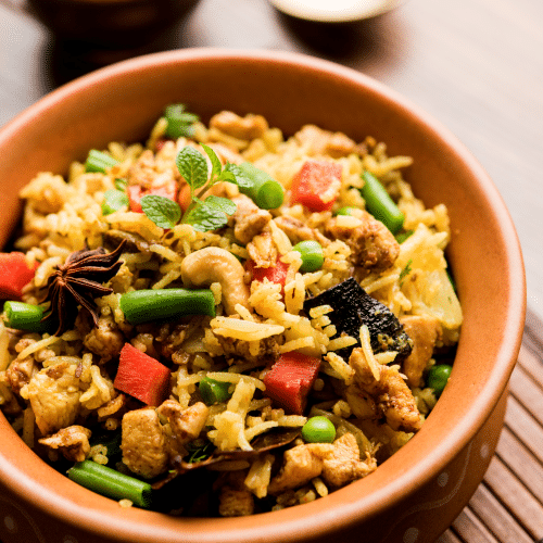 Biryani vegetable