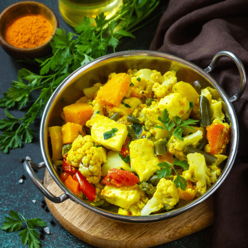 Mixed vegetable bhaji