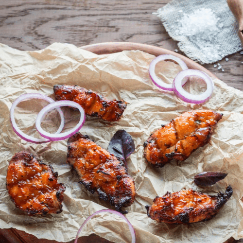 Voorgerecht - fish tikka