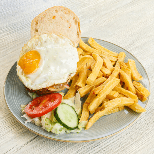 Hamburger speciaal menu