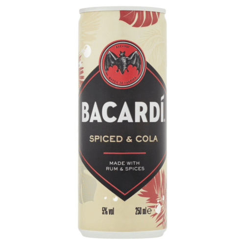 Bacardi Spiced Cola 250ml