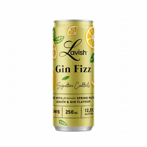 Lavish Gin Fizz 250ml