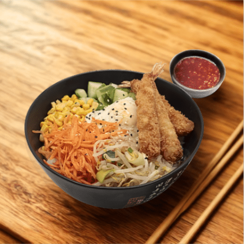 Bibimbap ebi fried