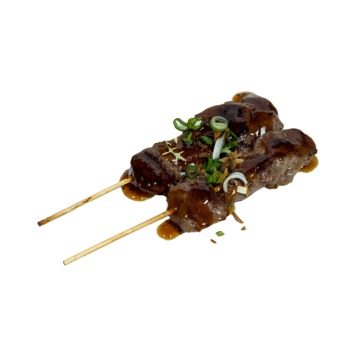 Gegrilde rundvleesspies