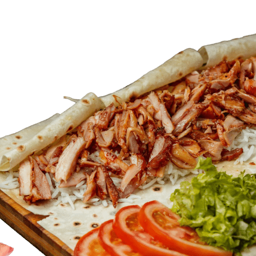 Kipdöner schotel