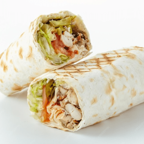 Wrap gegrilde kip