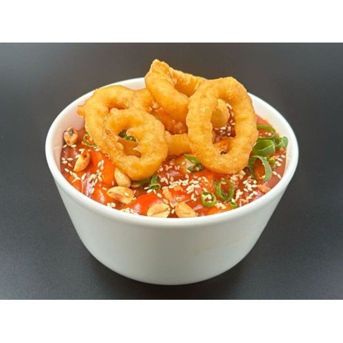 Breaded Calamari Gochujang Base