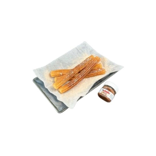  Churros With Cinnamon Sugar and Nutella