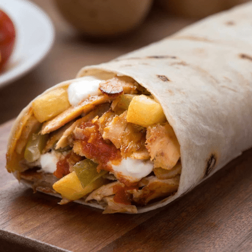 Super shoarma wrap