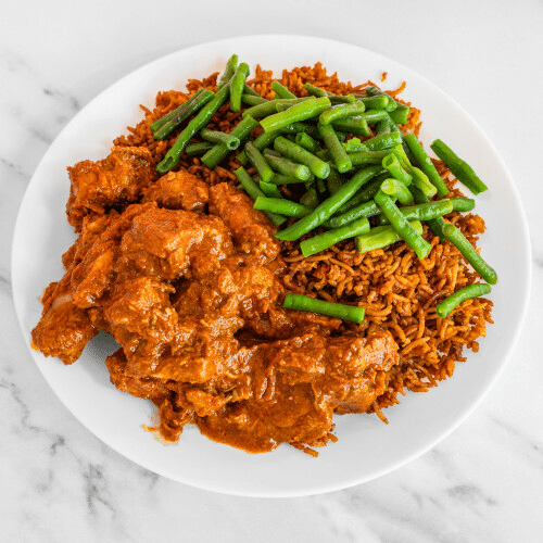 Nasi pikante kipfilet