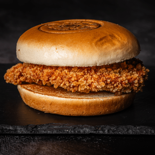 Plain chicken burger
