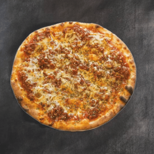 Pizza bolognese
