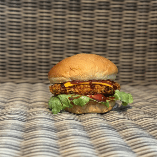 Chicken cheese burger