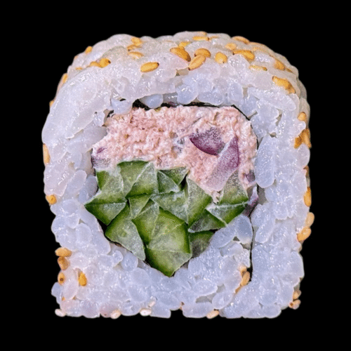 Uramaki tuna salade
