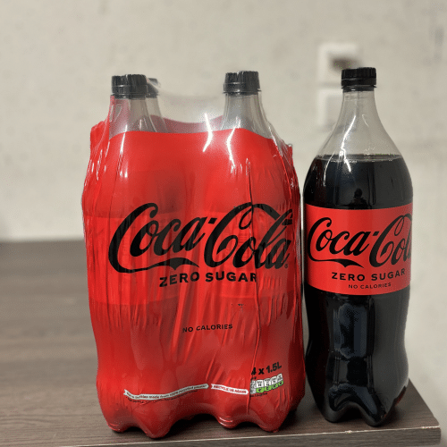 Coca-cola Zero Sugar 1,5 liter 2 stuks