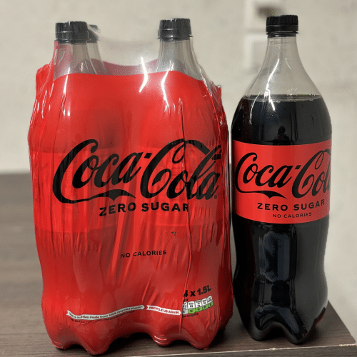 Coca-Cola Zero Sugar 1,5 liter 4 stuks