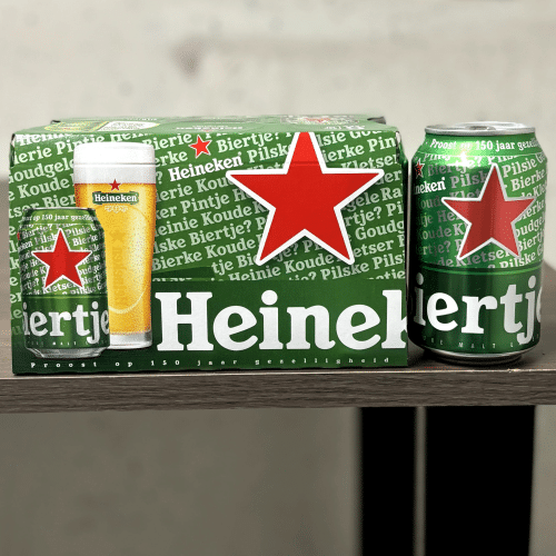 Heineken 6-pack 330ml 4 stuks (24 blikjes)