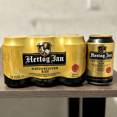 Hertog jan 6-pack 330ml 2 stuks (12 blikjes)