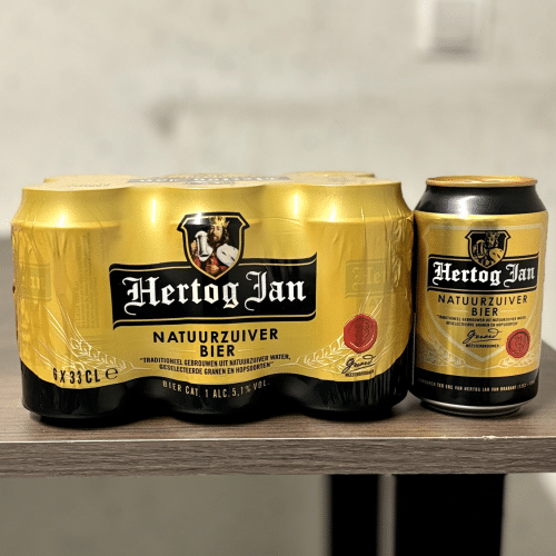 Hertog jan 6-pack 330ml 4 stuks (24 blikjes)