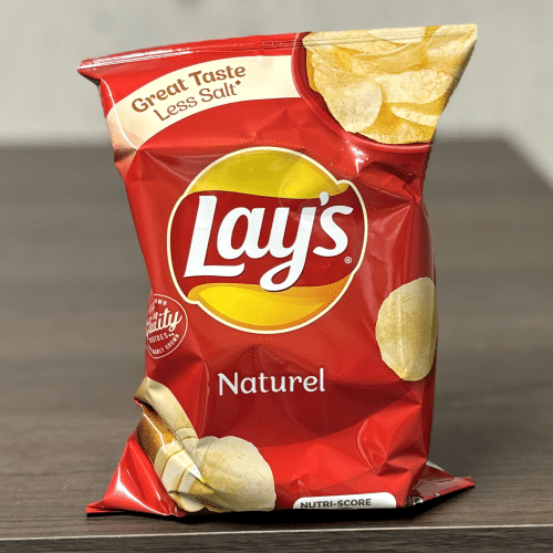 Naturel chips lays 2 stuks