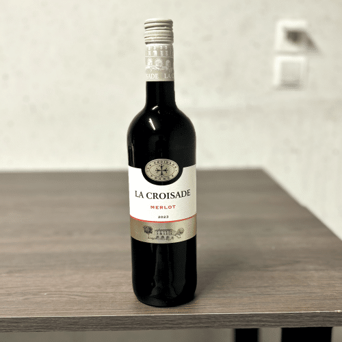 Rode wijn Merlot (Frans) 750ml 4 stuks