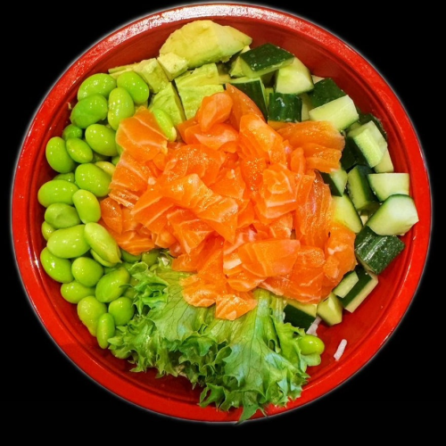 Poké bowl zalm